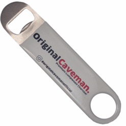 WHITE OriginalCaveman.® Bottle Opener