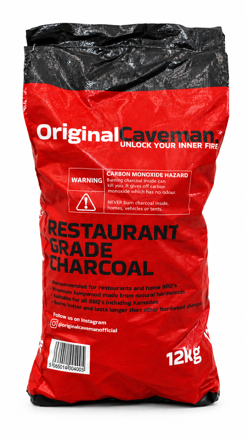 12kg charcoal bag front