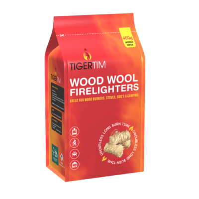 Tiger Tim Wood Wool 400g
