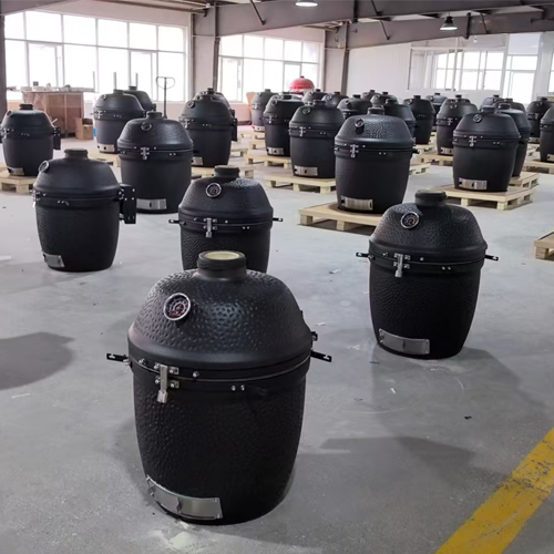 Prime and Barbarian Kamados being built in the factory