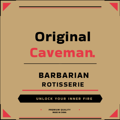 OriginalCaveman.® Barbarian Rotisserie