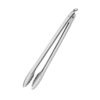 Rösle Stainless Steel Lock and Release Click Tongs, 17-inch