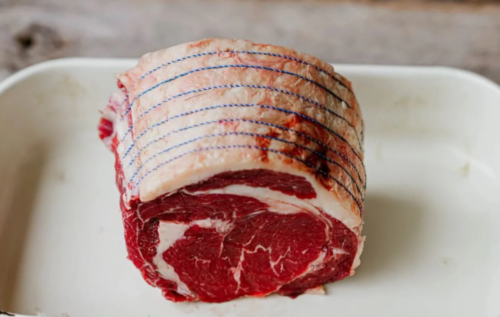 Bone & Rolled Rib Of Beef